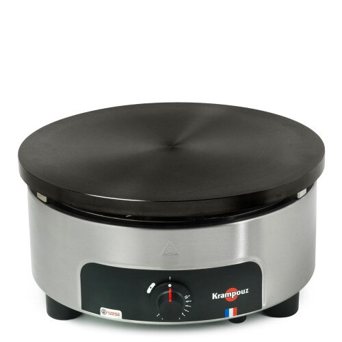 Krampouz Gas Crepe Maker - Round Frame - Luxury Range - 400mm - Thermostat Control